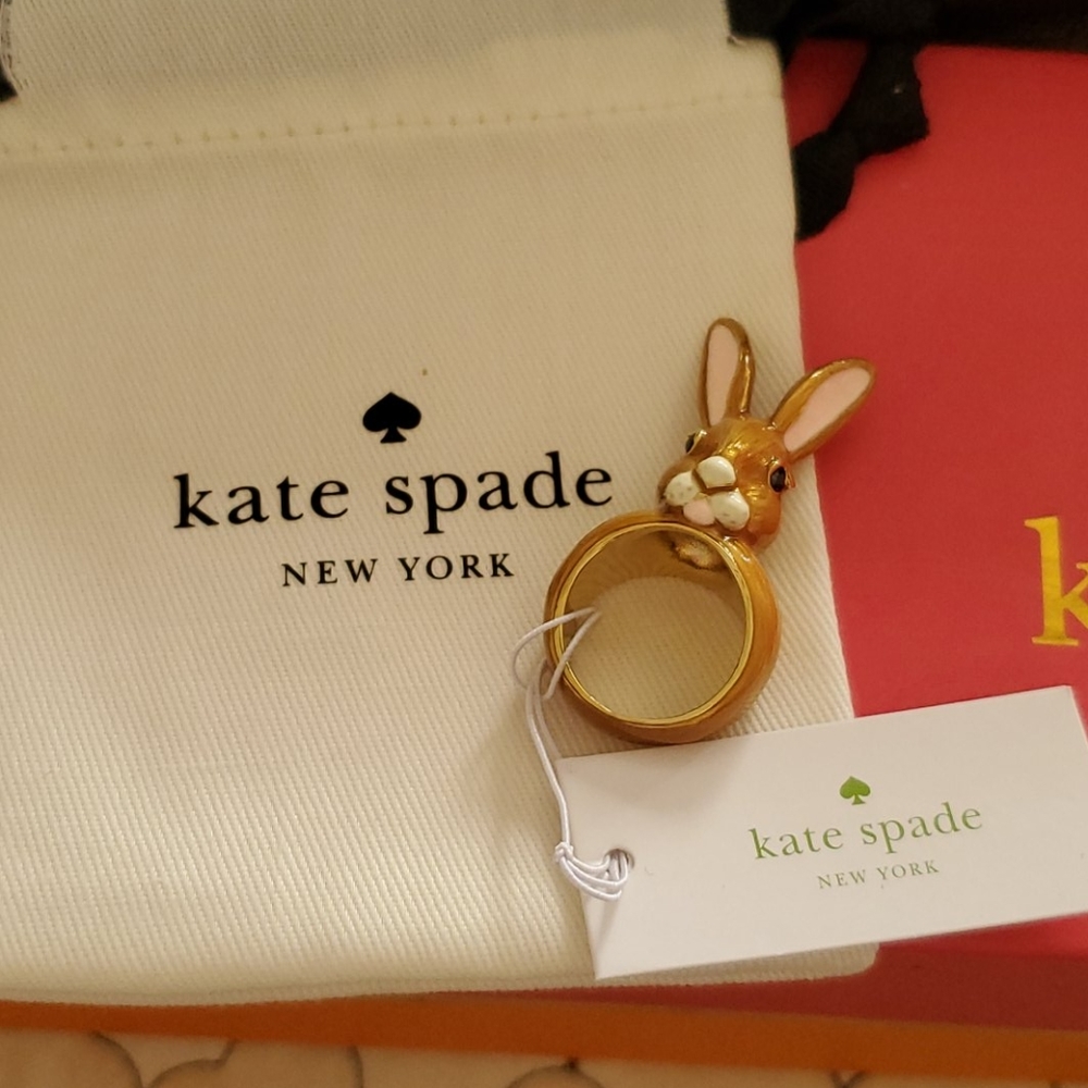 Kate Spade Desert Muse Bunny Ring